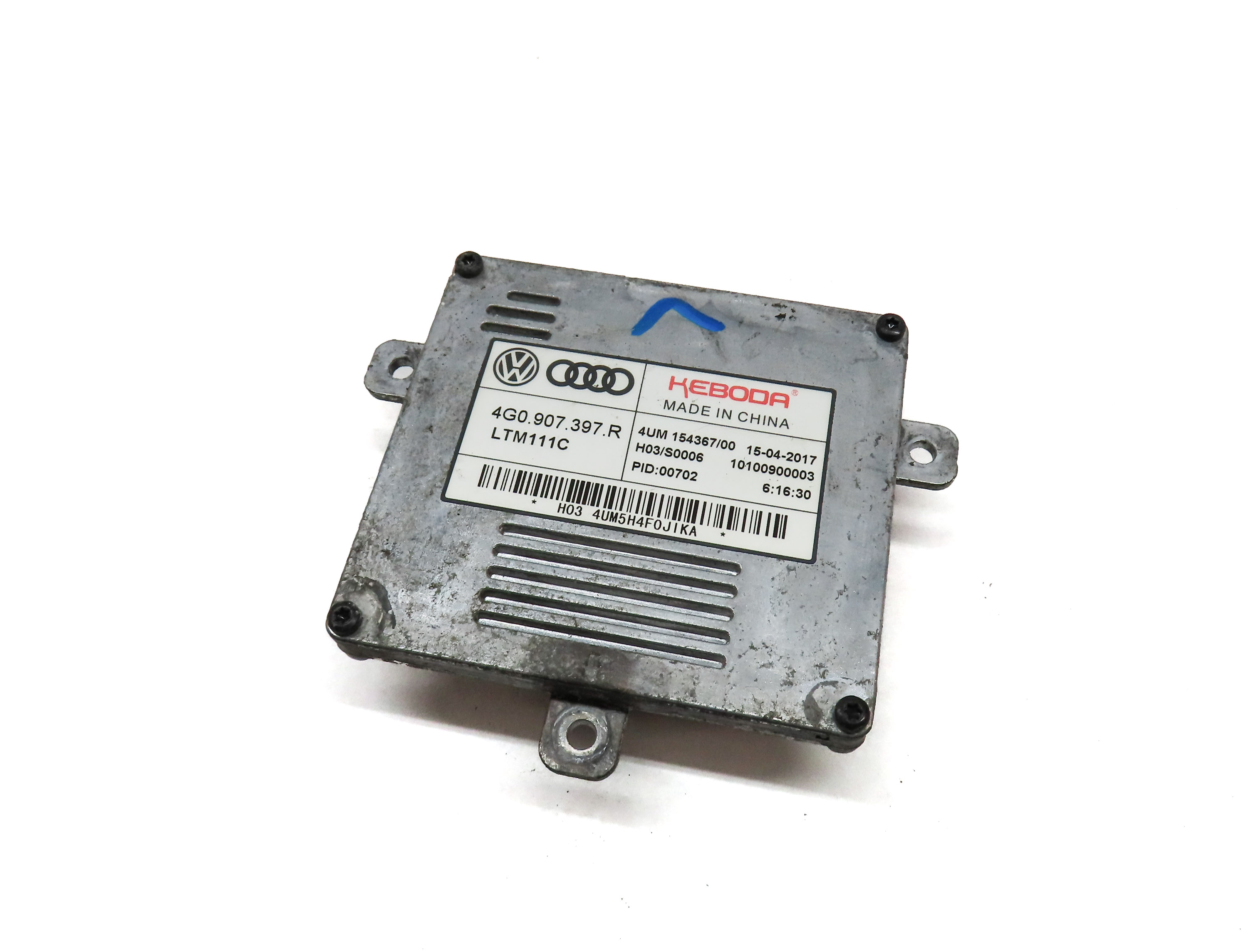 2018 AUDI Q3 (8U) FRONT LEFT DRIVER HEADLIGHT HEAD LIGHT LAMP BALLAST MODULE — exact item pictured